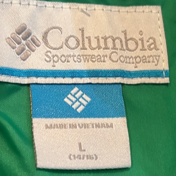 Columbia rain jacket, boys large (14/16) - Picture 4 of 5